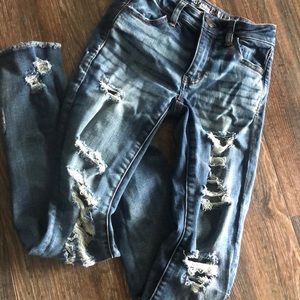 Brand new American Eagle holy jeans